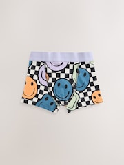 Checkerboard Smile Boxers 5 Pack (2-16yrs) - Image 4 of 9