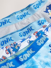 modra - Sonic Boxers 3 Pack (2-14yrs) - Slika 6 iz 7
