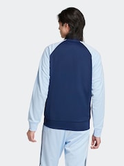 adidas Originals Blue/Navy Adicolor Classics Super Star Track Top - Image 2 of 7