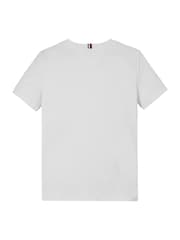 Tommy Hilfiger White Regular Fit 1985 100% Cotton T-Shirt - Image 5 of 5