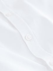 Bela medveda vezenino - kratek rokav; s kratkimi rokavi Oxford Srajca (3mesecev-7leto) - Slika 8 iz 8