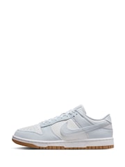 Nike White Dunk Low Trainers - Image 4 of 14