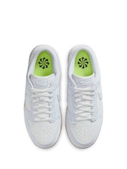 Nike White Dunk Low Trainers - Image 10 of 14