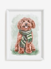 Natural Charlie the Cockapoo Framed Wall Art - Image 4 of 5