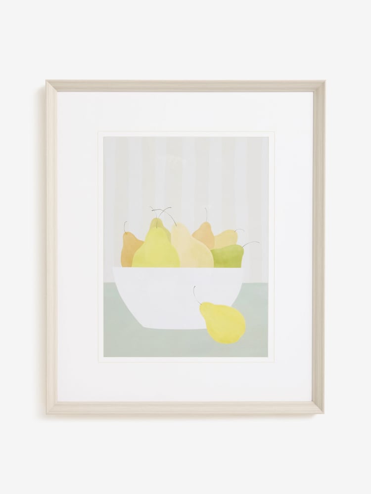 Poires Nature morte Art mural encadré - Image 4 de 4