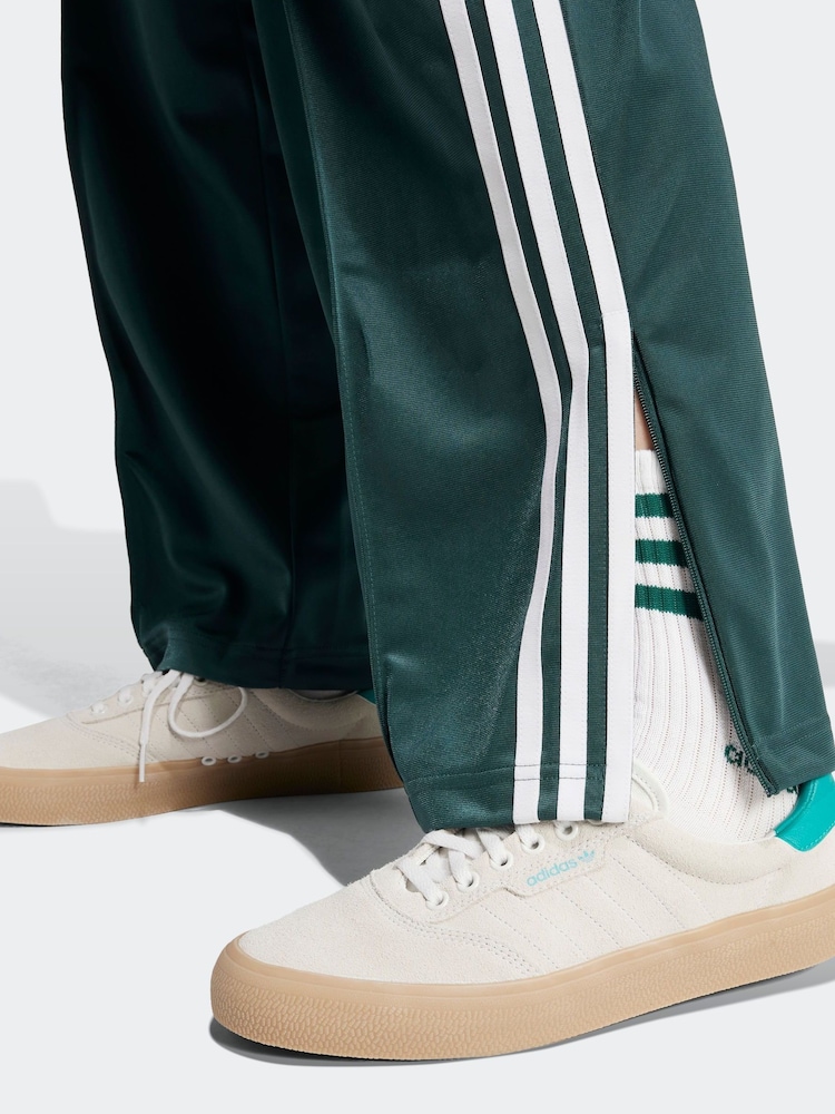 Groen/wit - Adidas Originals Firebird ruime Joggingbroeken - Image 4 of 6