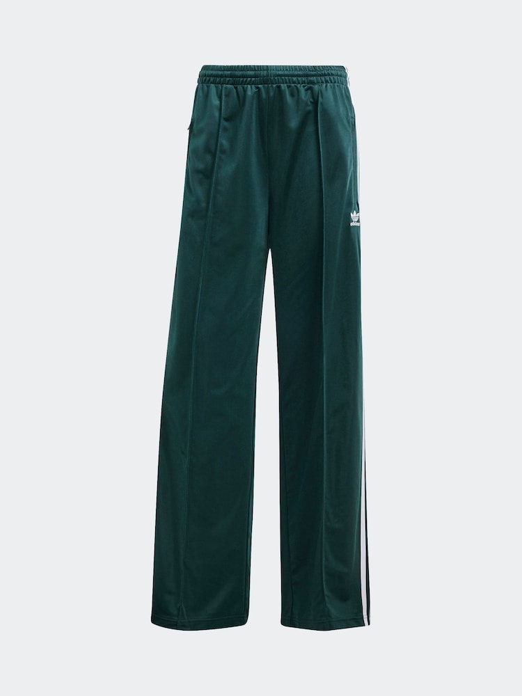 adidas Originals Green/White Firebird Loose Track Joggers - Image 6 of 6