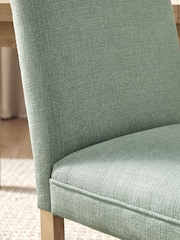Set of 2 Green Malvern Dining Chairs - Image 6 of 7