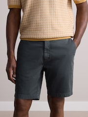Vintage Blue Premium Sateen Chino Shorts - Image 1 of 10
