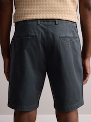 Vintage Blue Premium Sateen Chino Shorts - Image 3 of 10