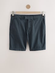Vintage Blue Premium Sateen Chino Shorts - Image 6 of 10