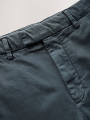 Vintage Blue Premium Sateen Chino Shorts - Image 7 of 10