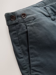 Vintage Blue Premium Sateen Chino Shorts - Image 8 of 10