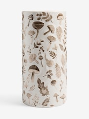 Natural Ceramic Woodland Embossed Vase - Image 1 of 2