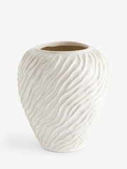 Ceramic Fairford Textured Vase - Imagen 2 de 4