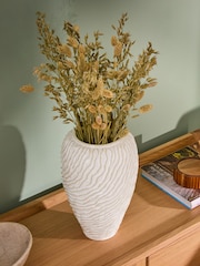 Vase texturizado de cerâmica Fairford - Imagem 1 de 5