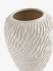Vase texturizado de cerâmica Fairford - Imagem 4 de 5