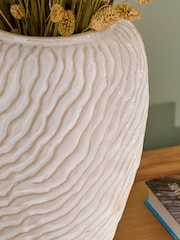 Vase texturizado de cerâmica Fairford - Imagem 5 de 5
