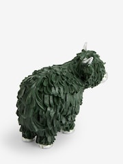 Dark Green Hamish the Highland Cow Ornament - Image 3 of 5
