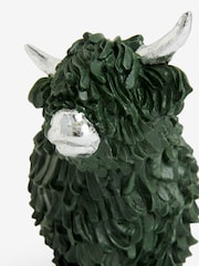 Dark Green Hamish the Highland Cow Ornament - Image 4 of 5