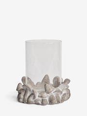 Mushroom Autumnal Glass Hurricane - Bild 1 von 2