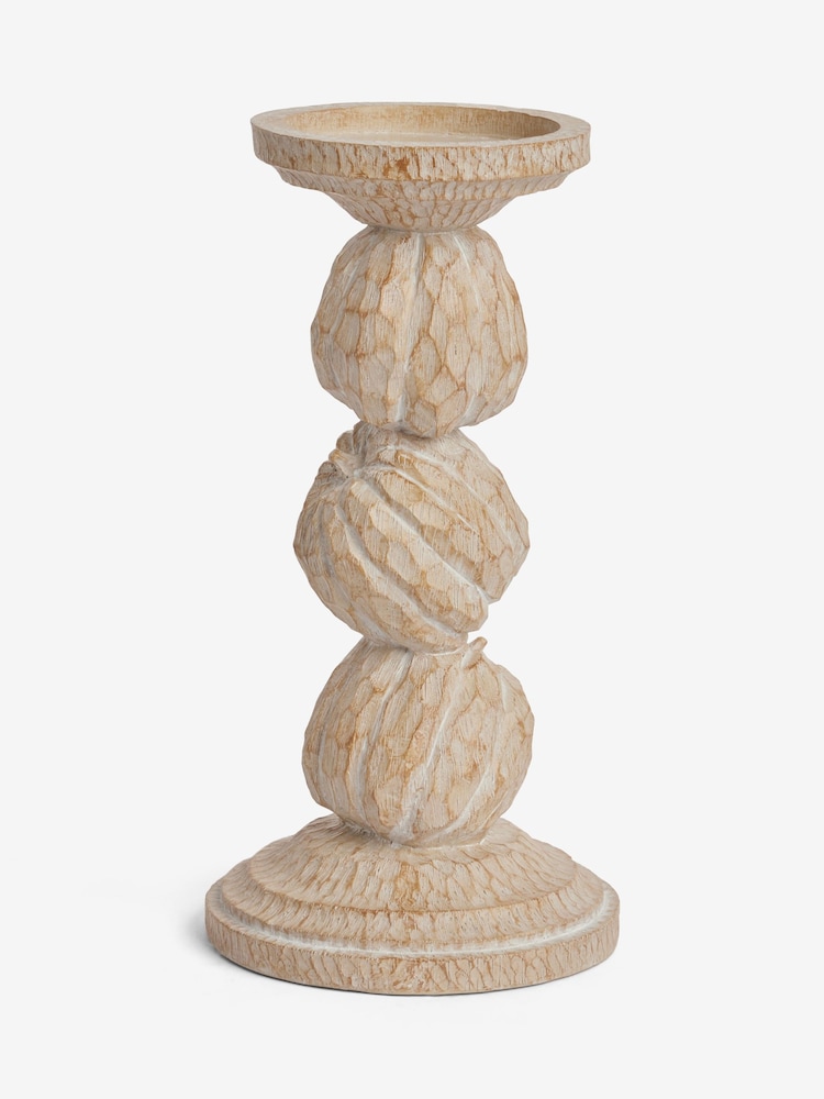 Pumpkin Design Pillar Candle Holder - Bild 1 von 2 Pumpkin Design Pillar Candle Holder - Bild 1 von 2