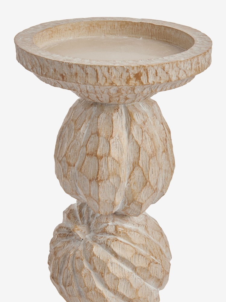 Pumpkin Design Pillar Candle Holder - Bild 2 von 2 Pumpkin Design Pillar Candle Holder - Bild 2 von 2