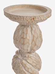 Natural Pumpkin Design Pillar Candle Holder - Image 5 of 5