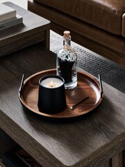 Brown Dark Bronx Wood Decorative Tray - Image 3 of 6