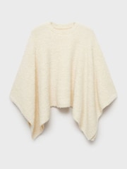 Mango Cream Knitted Cape - Image 7 of 8