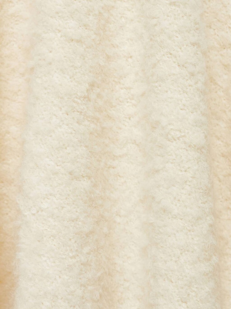 Mango Cream Knitted Cape - Image 8 of 8 Mango Cream Knitted Cape - Image 8 of 8