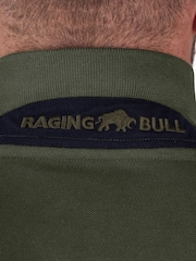 Raging Bull Green Classic Polo Shirt - صورة 4 من 6