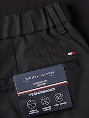 Tommy Hilfiger Black Denton Straight Chino Trousers - Image 7 of 7