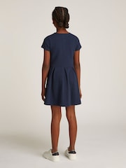 Tommy Hilfiger Blue Ottoman Skater Dress - Image 2 of 5