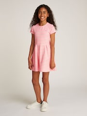 Tommy Hilfiger Pink Ottoman Skater Dress - Image 1 of 5