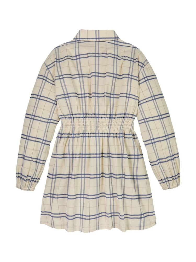 Tommy Hilfiger Brown Corduroy Check Shirt Dress - Image 7 of 7