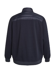 Tommy Hilfiger Blue Plus Stand Collar Zip Jacket - Image 6 of 7