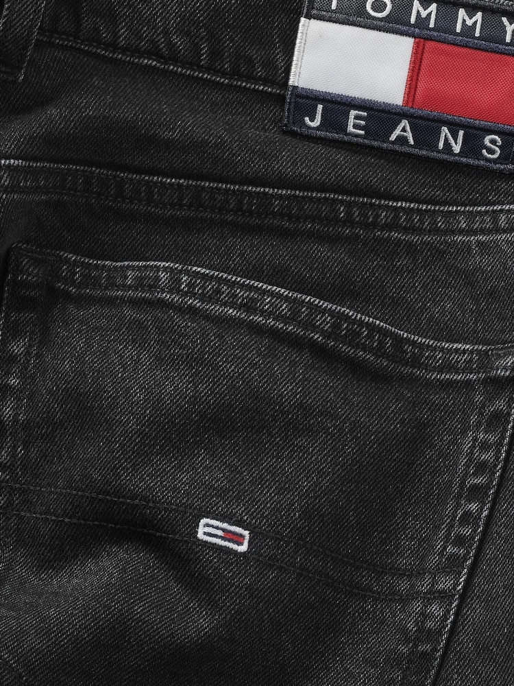 Tommy Jeans Black Isaac Relaxed Tapered Jeans - Image 3 of 3