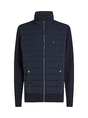Tommy Hilfiger Blue Stand Collar Sweatshirt - Image 5 of 6