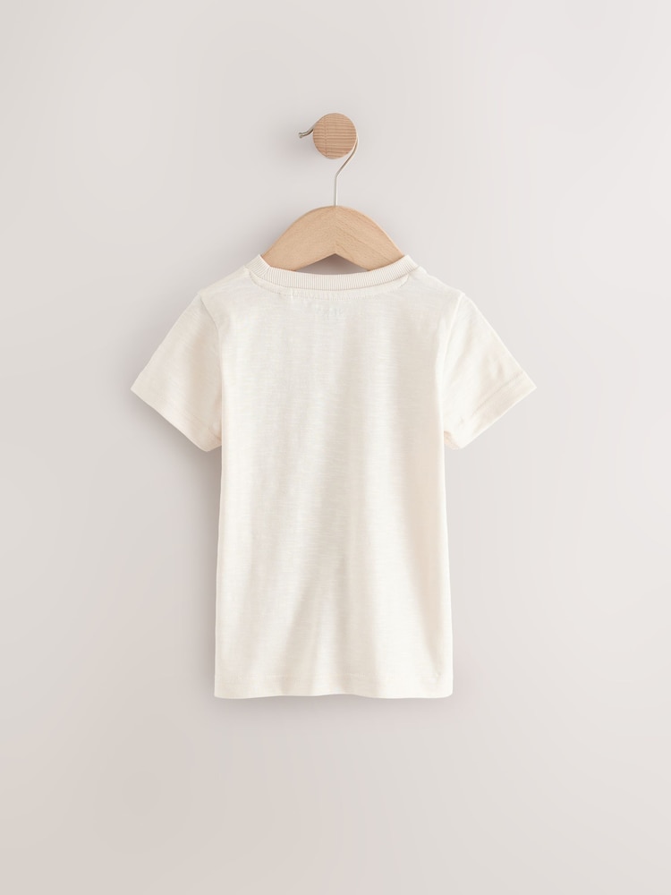 Cement Truck Short Sleeve Appliqué T-Shirt (3mths-7yrs) - Image 2 of 4
