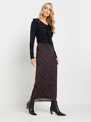 Long Tall Sally חצאית בד רשת בדוגמה אבסטרקטית - תמונה 1 מתוך 5