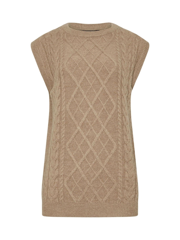 Chaleco de punto trenzado de Long Tall Sally - Imagen 5 de 5 Chaleco de punto trenzado de Long Tall Sally - Imagen 5 de 5