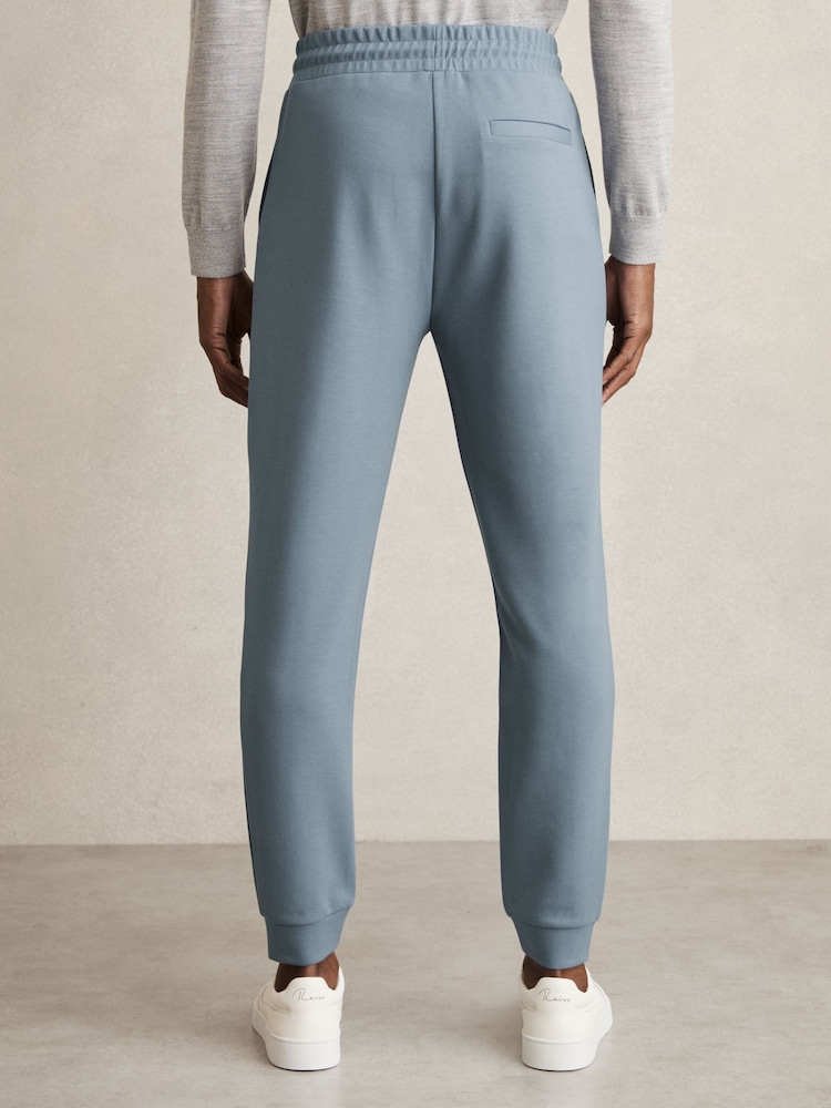 Bleu avio - Pantalons de jogging en jersey à cordon Reiss Premier - Image 5 of 6