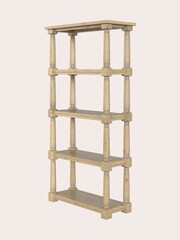 Laura Ashley Oak Wellington Open Single Bookcase - Image 4 of 4
