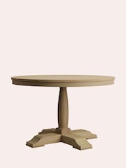 Laura Ashley Oak Wellington Round Dining Table - Image 3 of 5