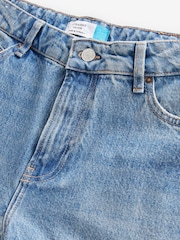 bleu foncé - Jean droit 100% coton - Image 6 de 7