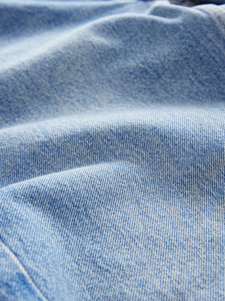 bleu foncé - Jean droit 100% coton - Image 7 de 7