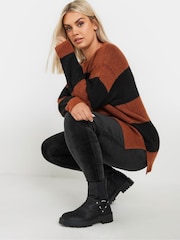 Leggings de veludo Yours Curve - Imagem 3 de 5