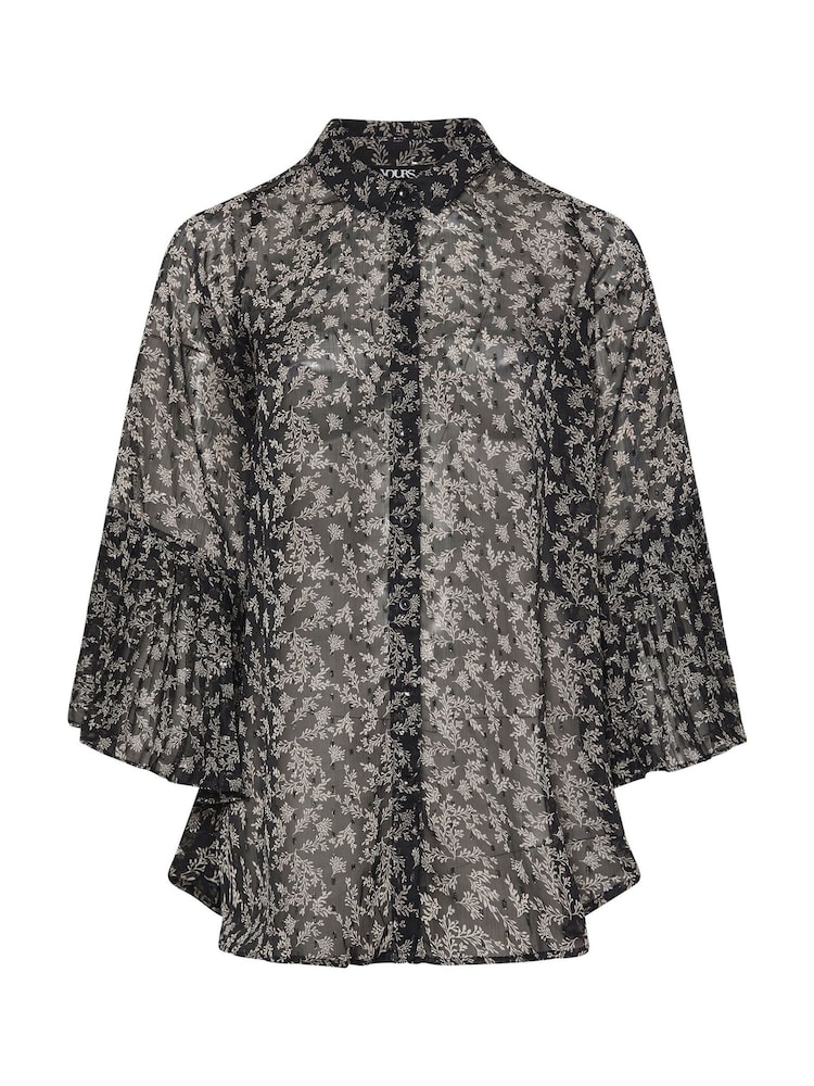 Yours Curve Pleated Back Shirt - Imagen 5 de 5 Yours Curve Pleated Back Shirt - Imagen 5 de 5