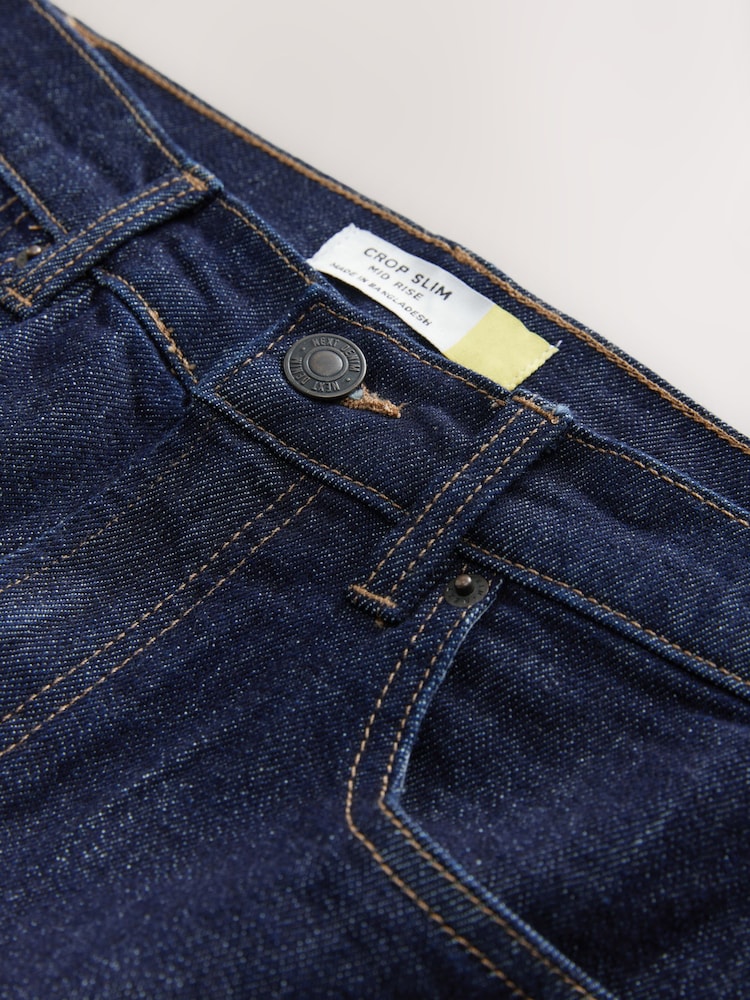 Rinse - Authentic Denim Cropped Capri Jeans - Image 5 of 6